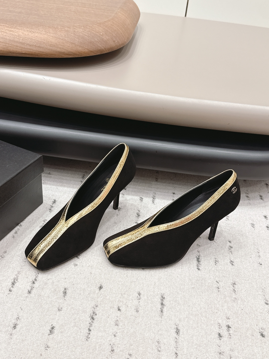 Chanel Style Leather Women's Shoes Lookbook Reference image 2