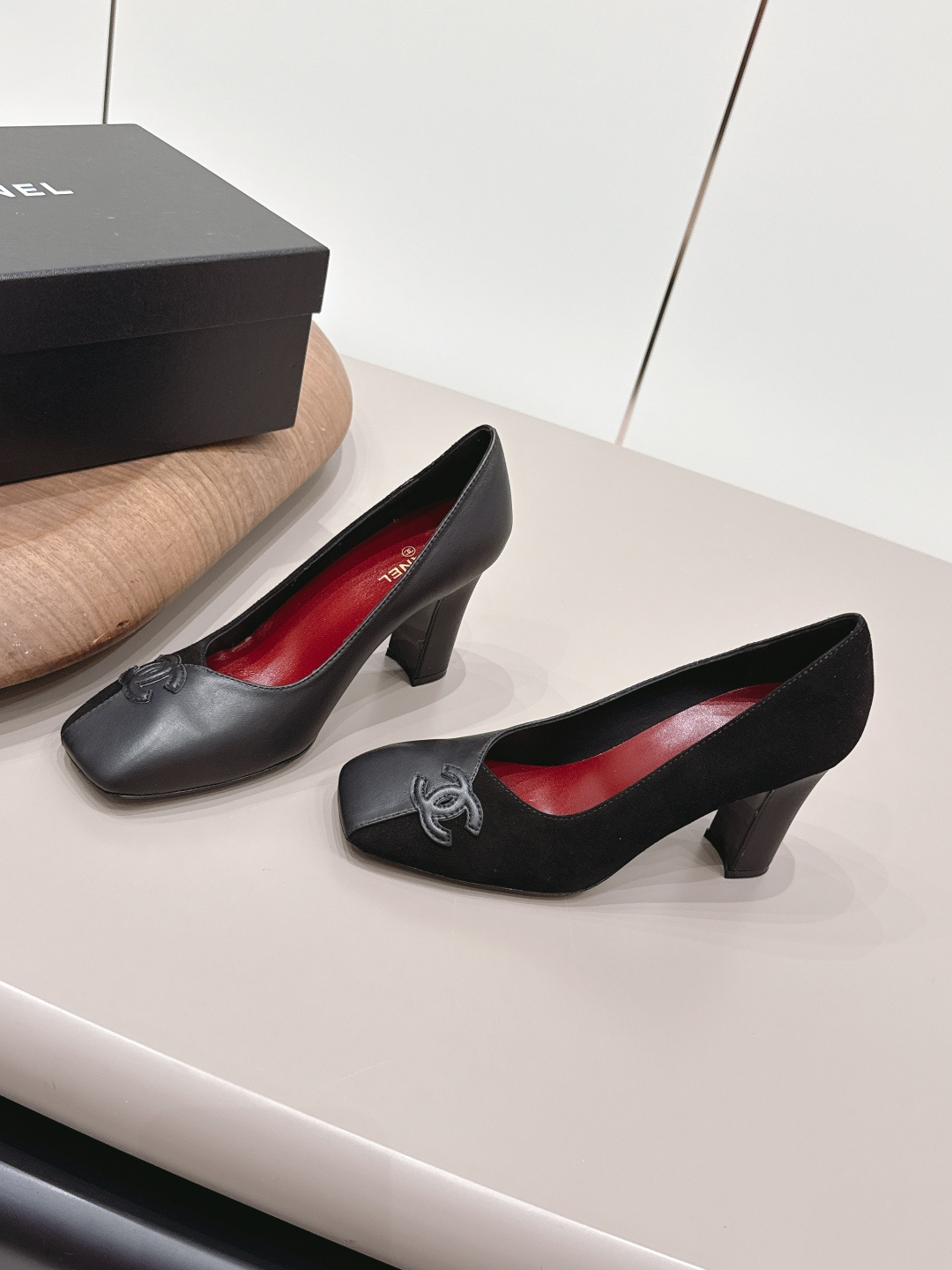 Chanel Style Leather Women's Shoes Lookbook Reference image 2