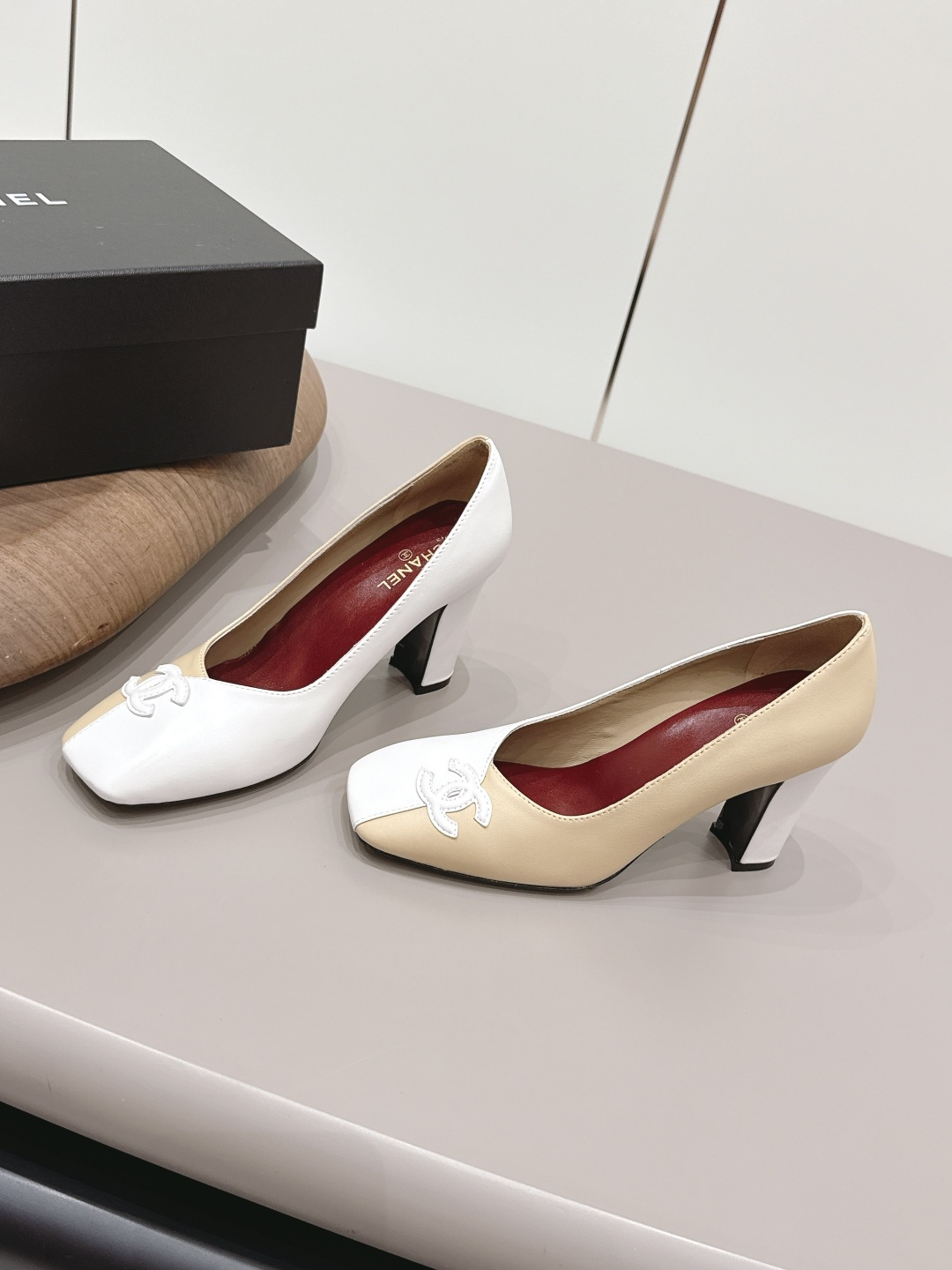 Chanel Style Leather Women's Shoes Lookbook Reference image 2