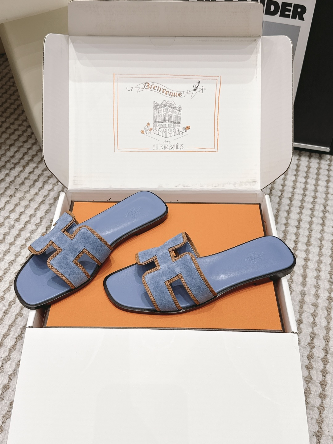 Женские шлепки H-стиль Hermès