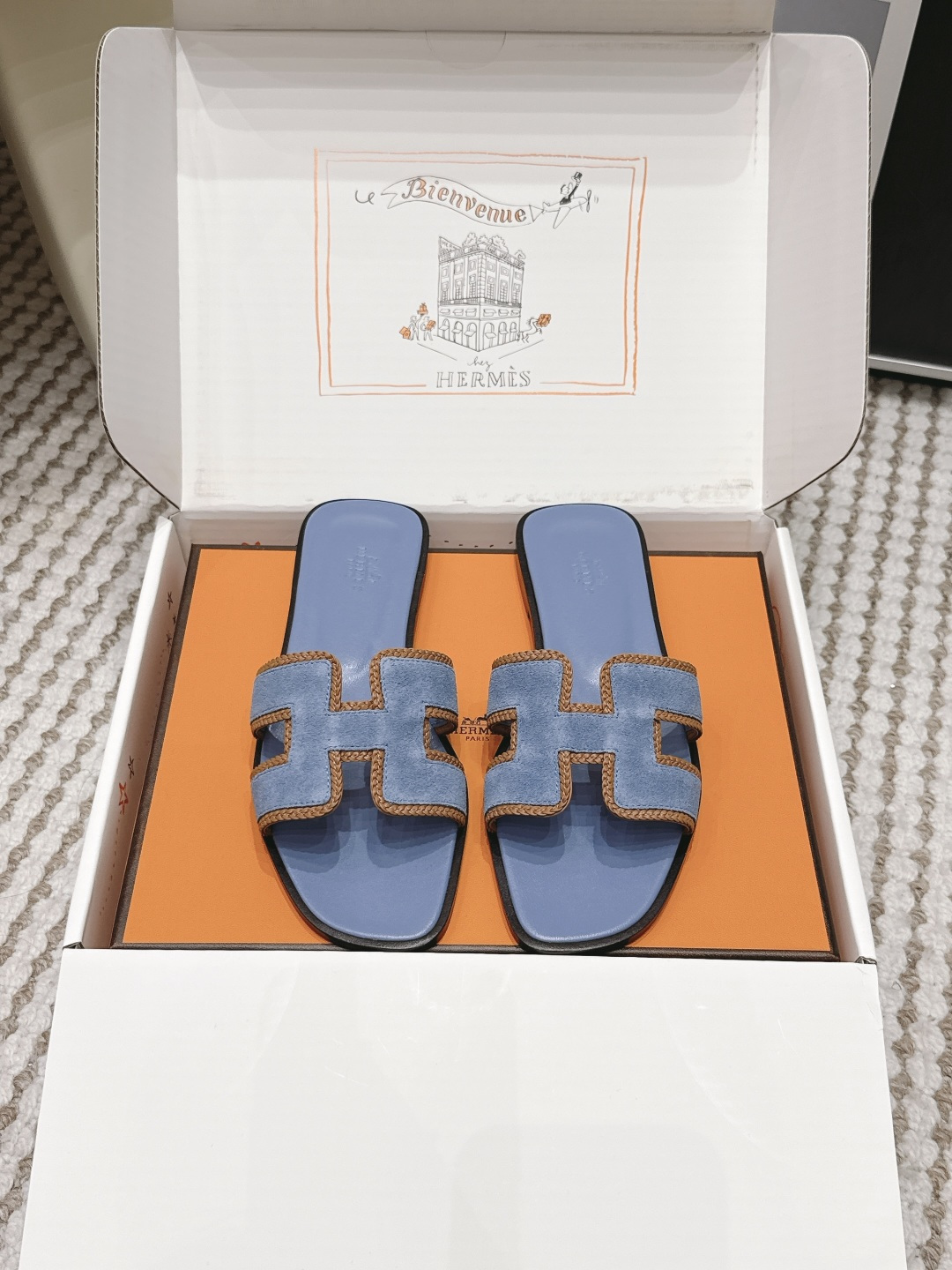 Женские шлепки H-стиль Hermès