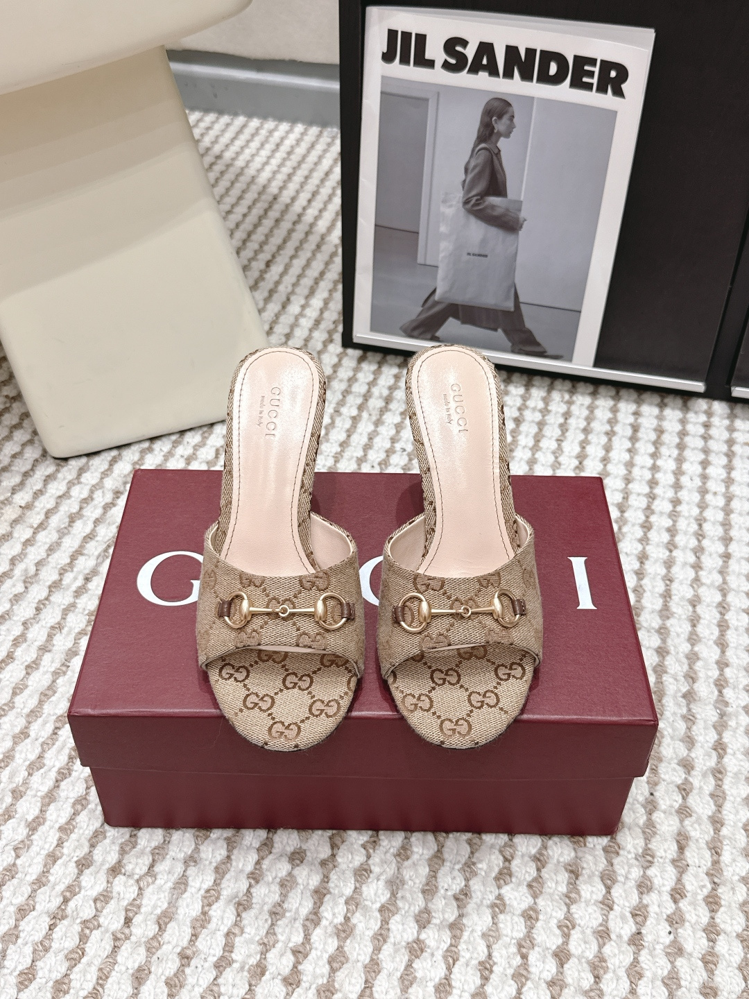 Женские мюли с декором в виде уздечки Gucci