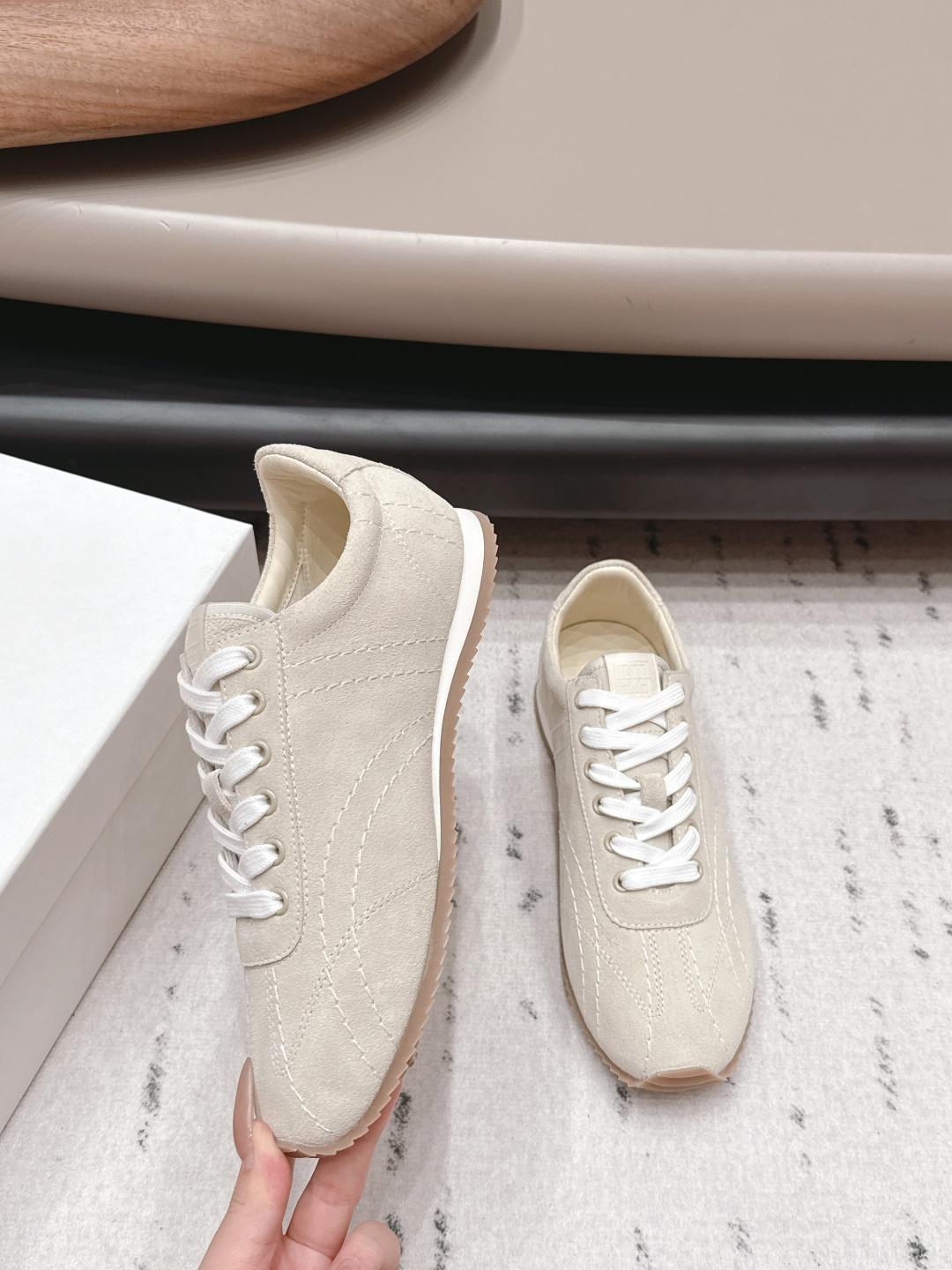 The Row Shoe Collection crafted with premium materials and signature 4