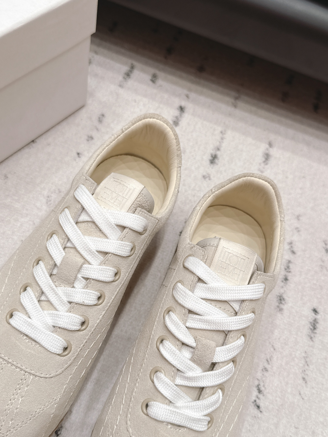 The Row Shoe Collection crafted with premium materials and signature 8