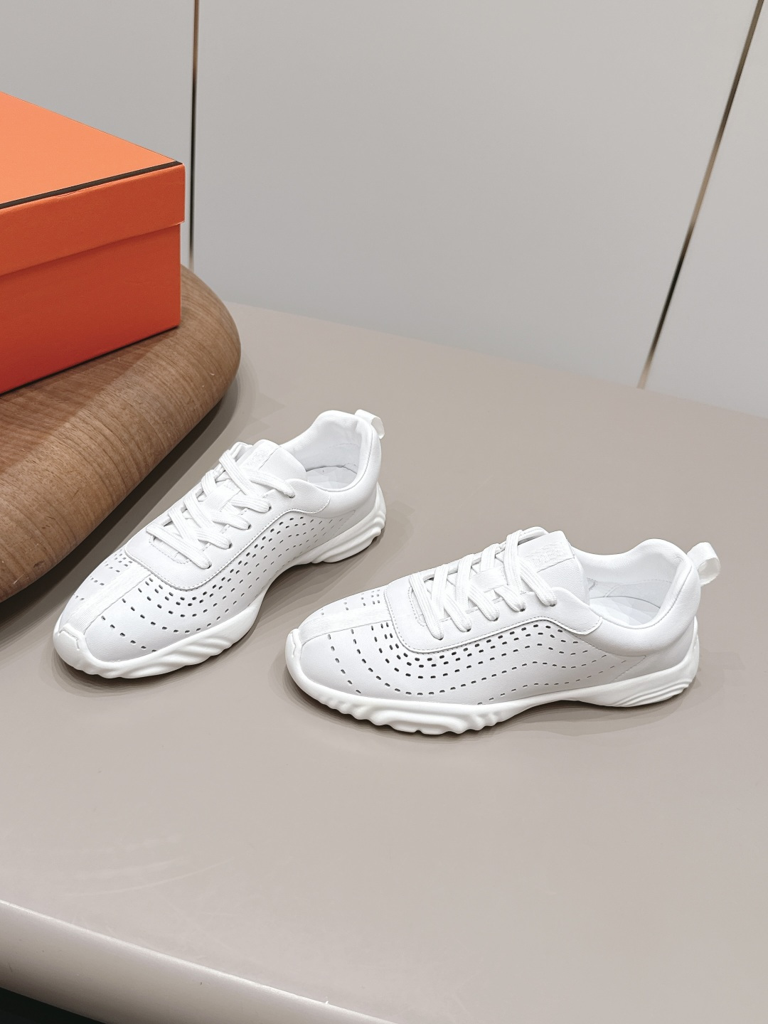 爱马仕 Hermès 高定典藏经典高奢皮鞋女鞋男鞋 #E635F2E6 2