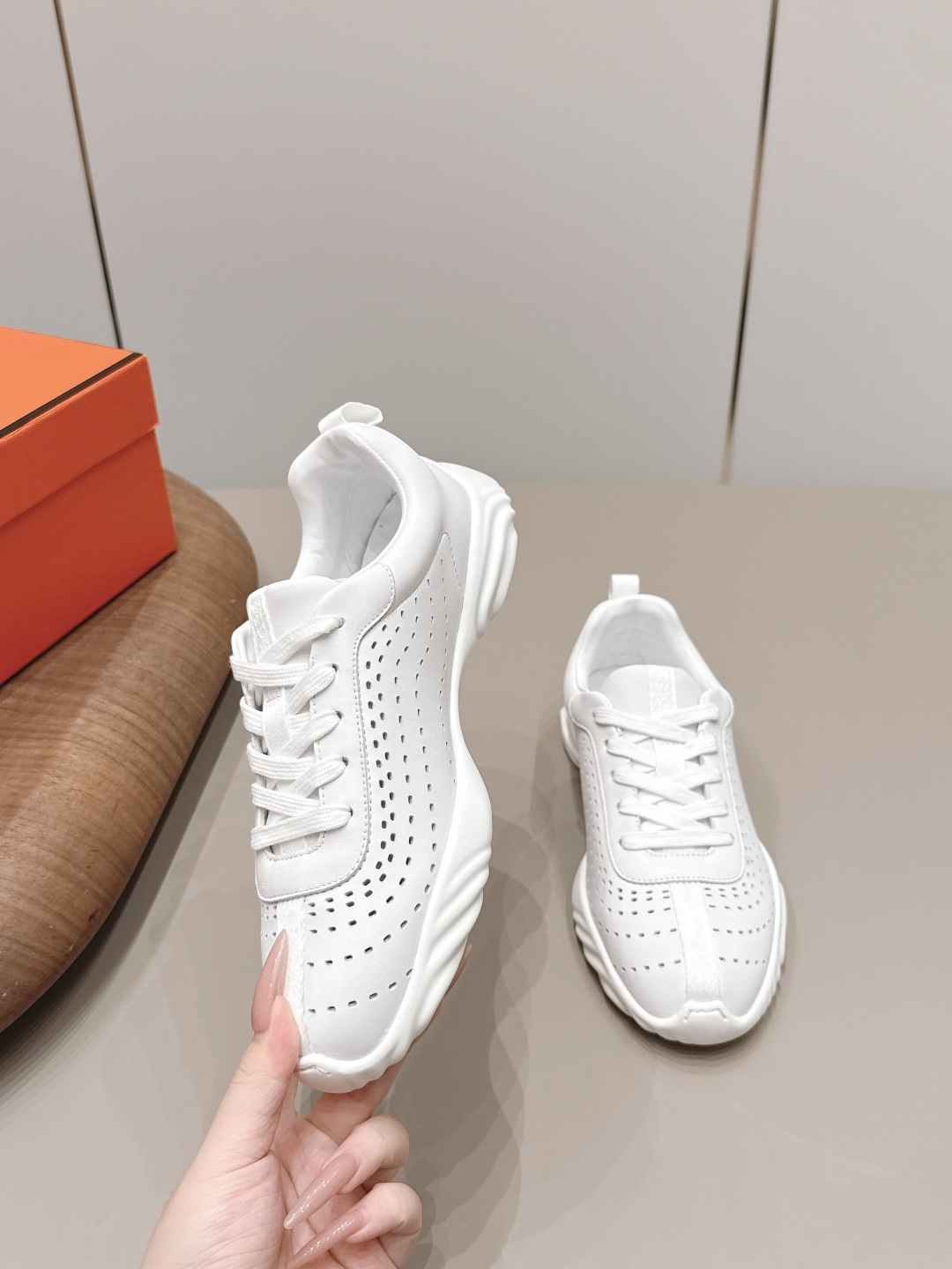 爱马仕 Hermès 高定典藏经典高奢皮鞋女鞋男鞋 #E635F2E6 4