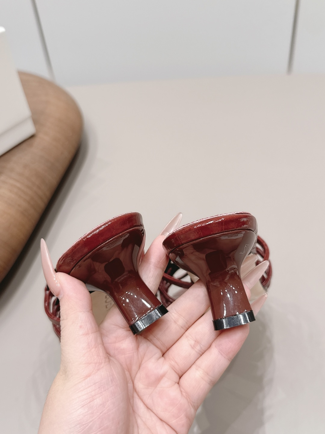 普拉达 Prada 经典高奢皮鞋鞋履高跟鞋 #FE3E4AA7 9