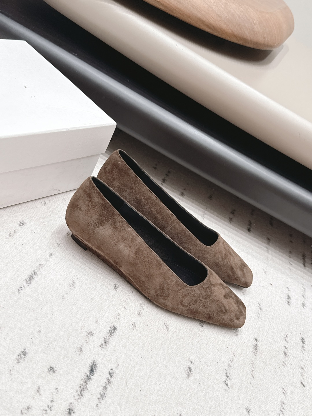 The Row Shoe Collection crafted with premium materials and signature 3