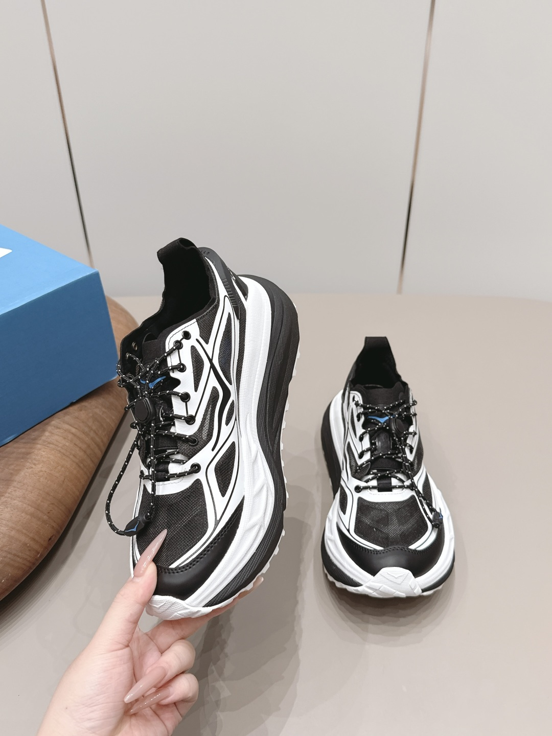 Thick soled Casual Shoes💥  HOKA is a footwear brand founded by designer - Shoe 4