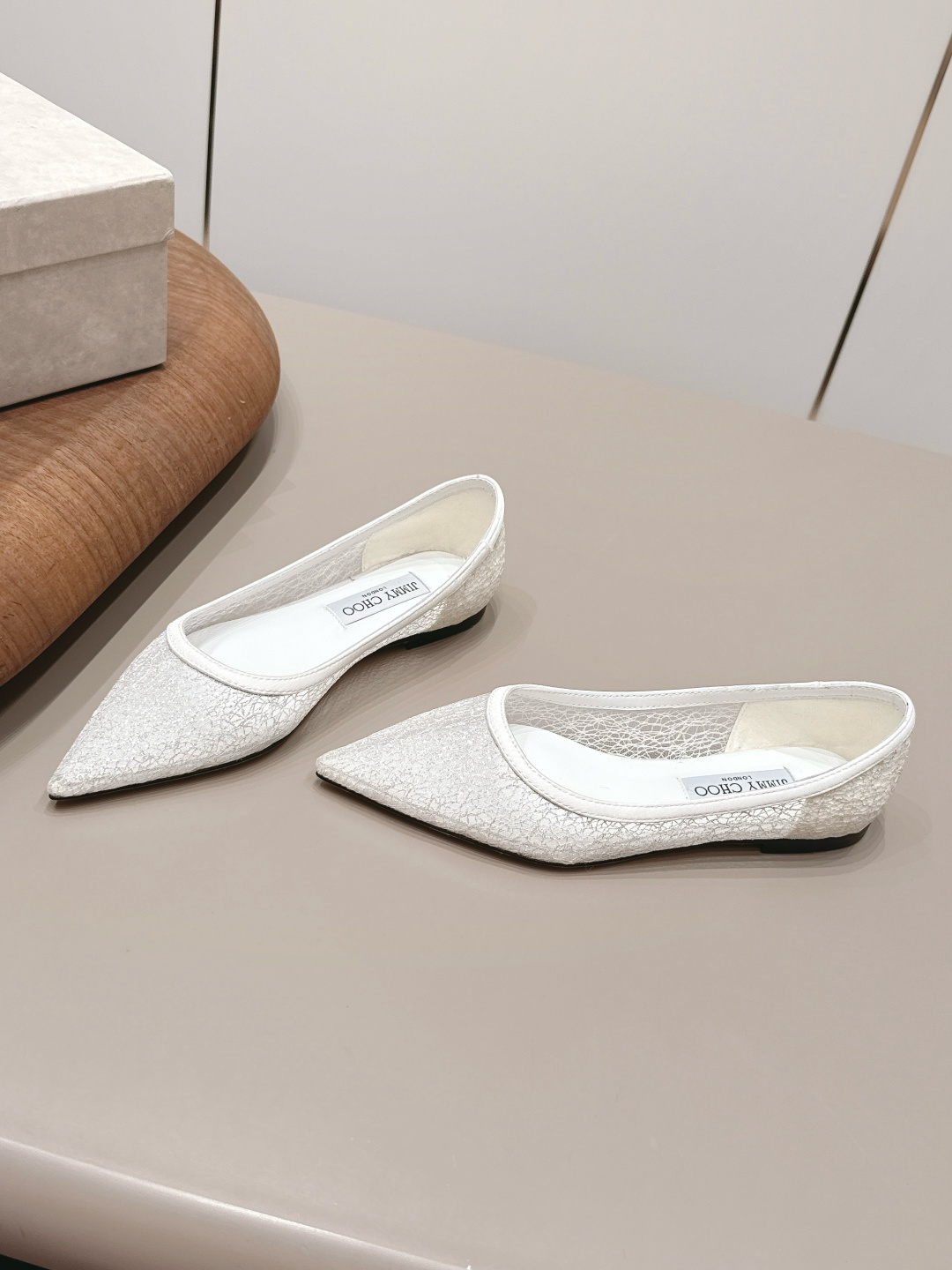 Jimmy Choo Shoe Collection crafted with premium materials and signature 2