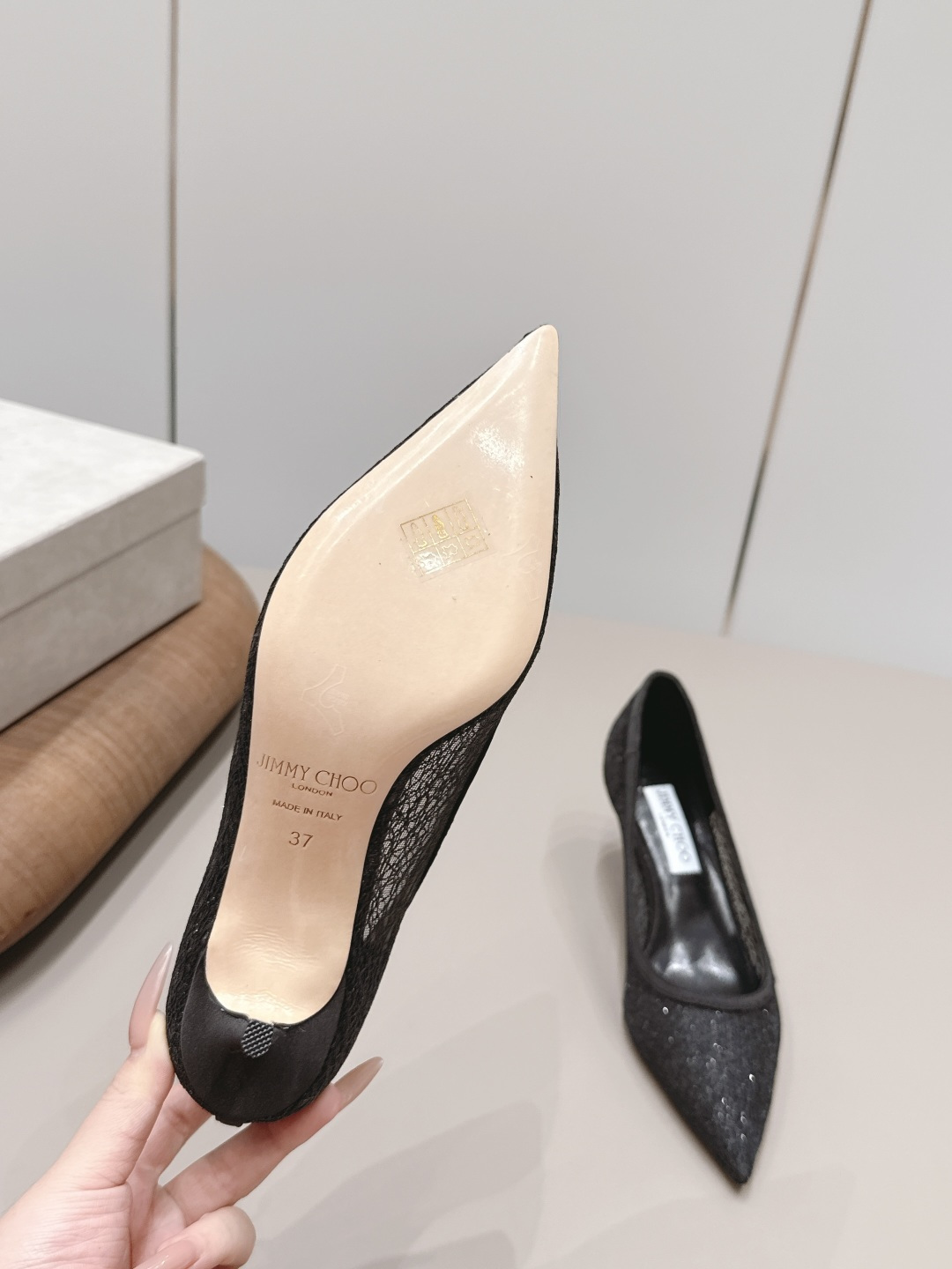 吉米周 Jimmy Choo 经典高奢皮鞋鞋履 #-h_g 9
