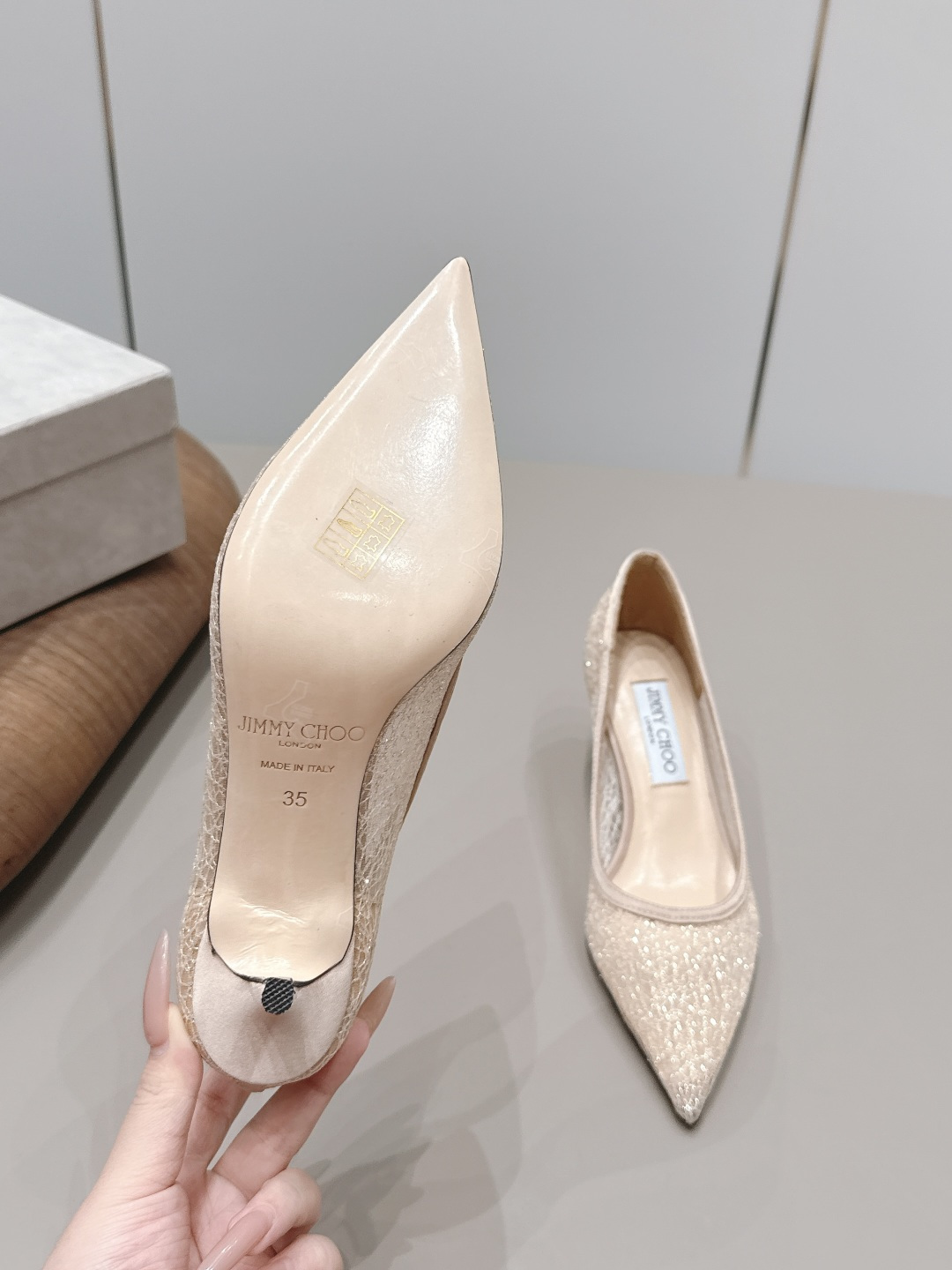吉米周 Jimmy Choo 经典高奢皮鞋鞋履 #panQ 9