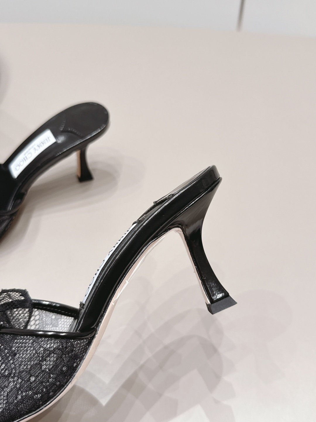 Jimmy Choo Shoe Collection crafted with premium materials and signature 8