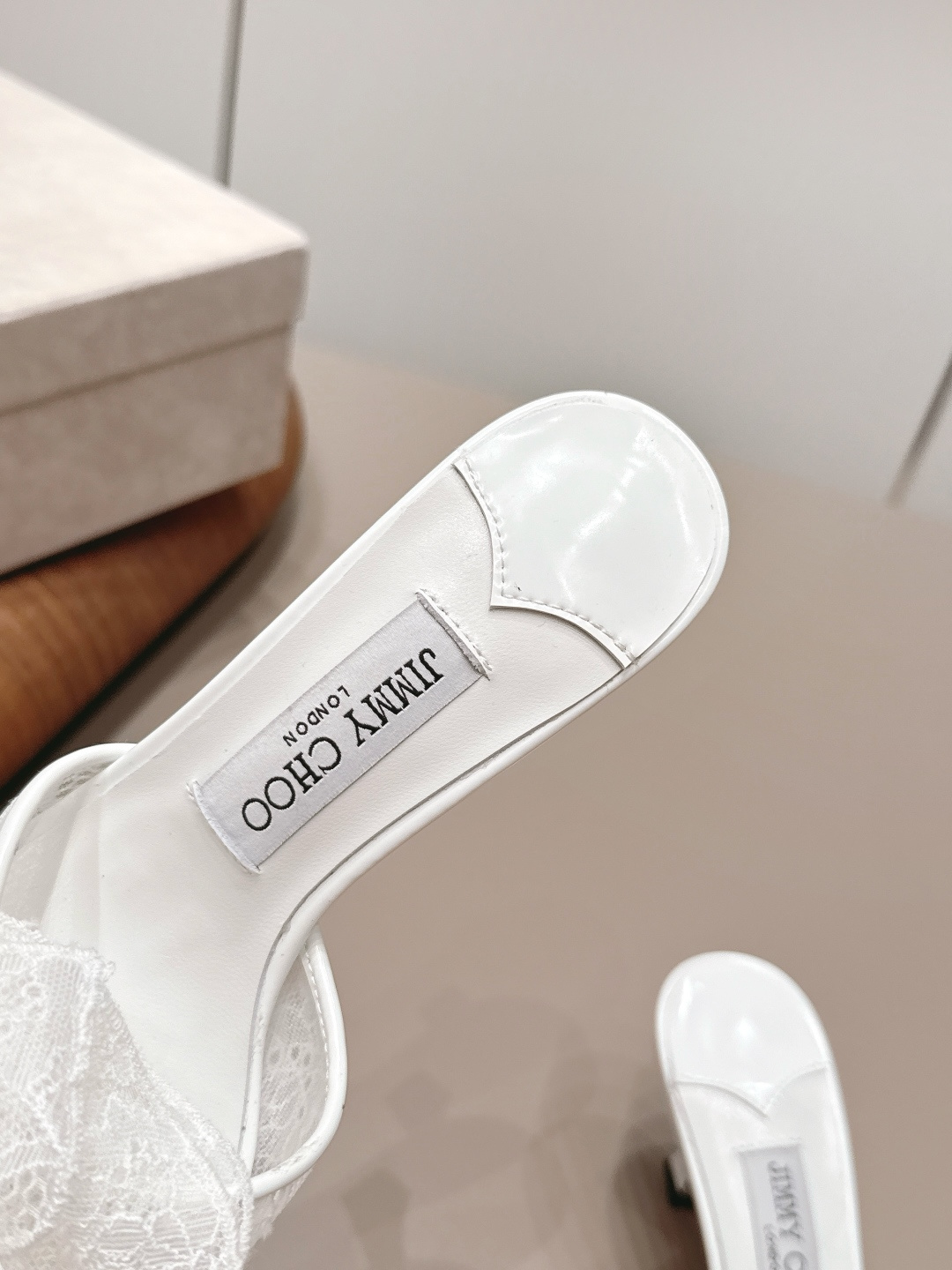 Jimmy Choo Shoe Collection crafted with premium materials and signature 7
