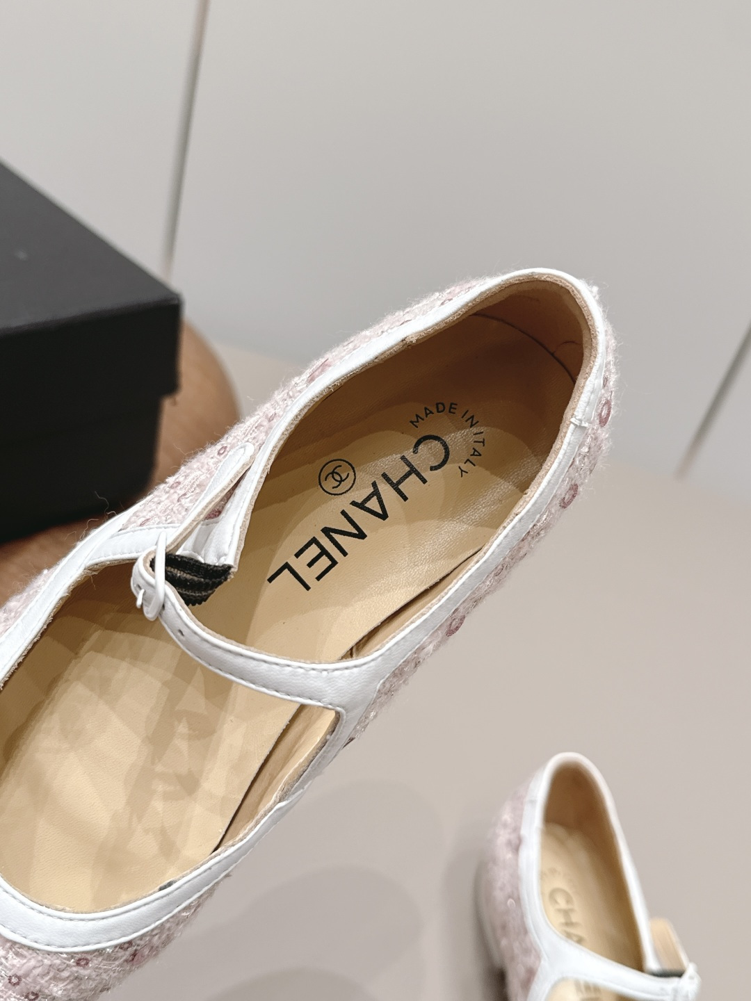 Chanel Classic Luxury Leather Shoe Loafer Ref 7