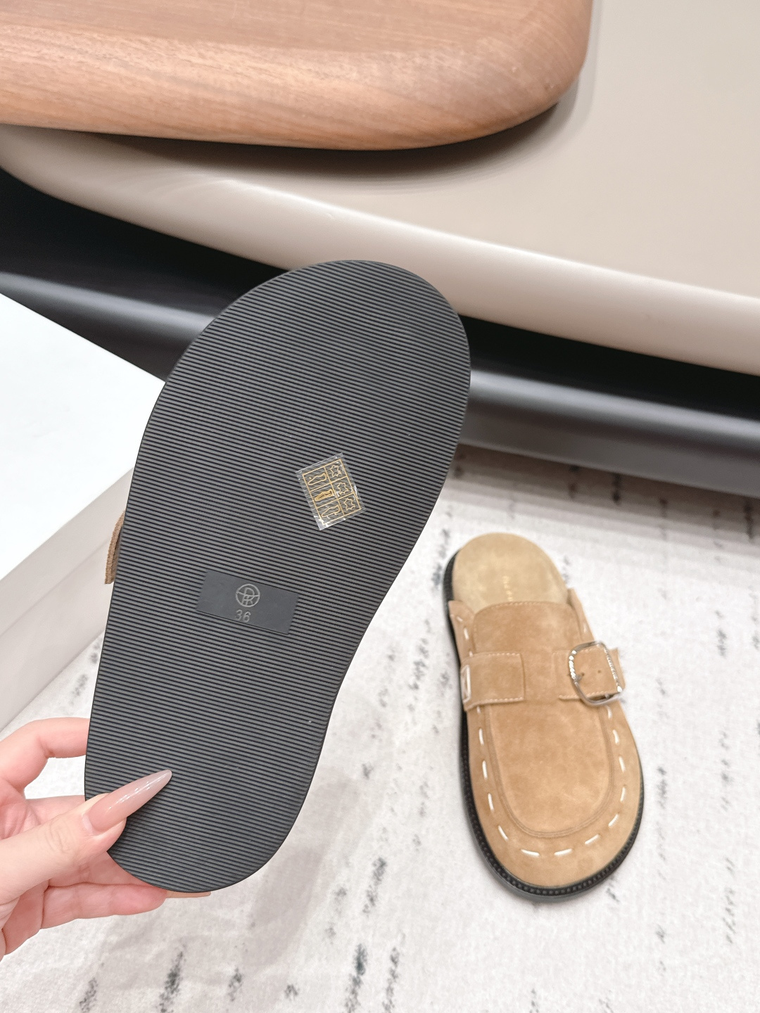 The Row Shoe Collection crafted with premium materials and signature 9