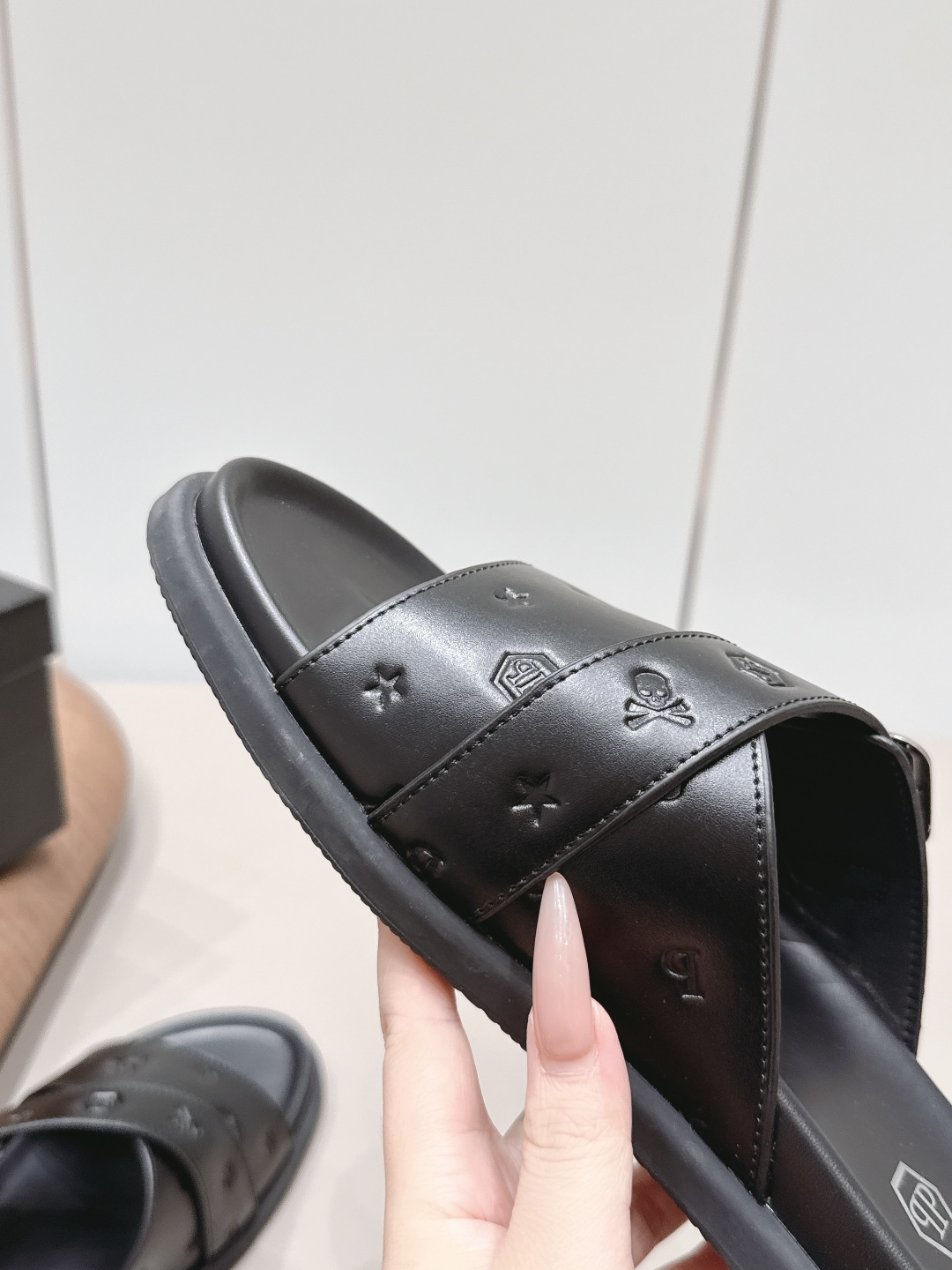 Manolo Blahnik Classic Luxury Leather Shoe Loafer Ref.83617EE0 6