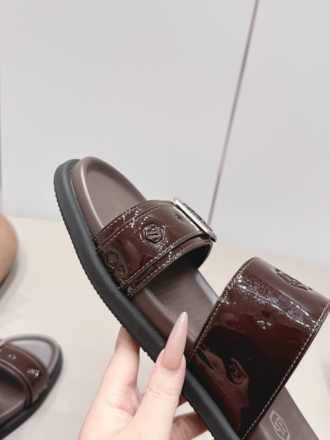 Celine Classic Luxury Leather Shoe Loafer Ref 6