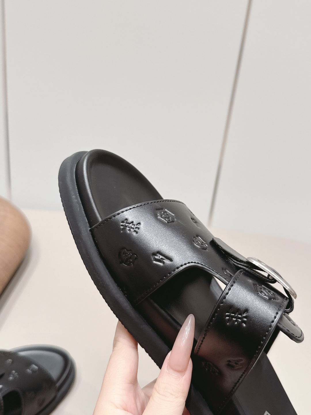 诺悠翩雅 Loro Piana 经典高奢皮鞋鞋履高跟鞋 #1C967A0C 6