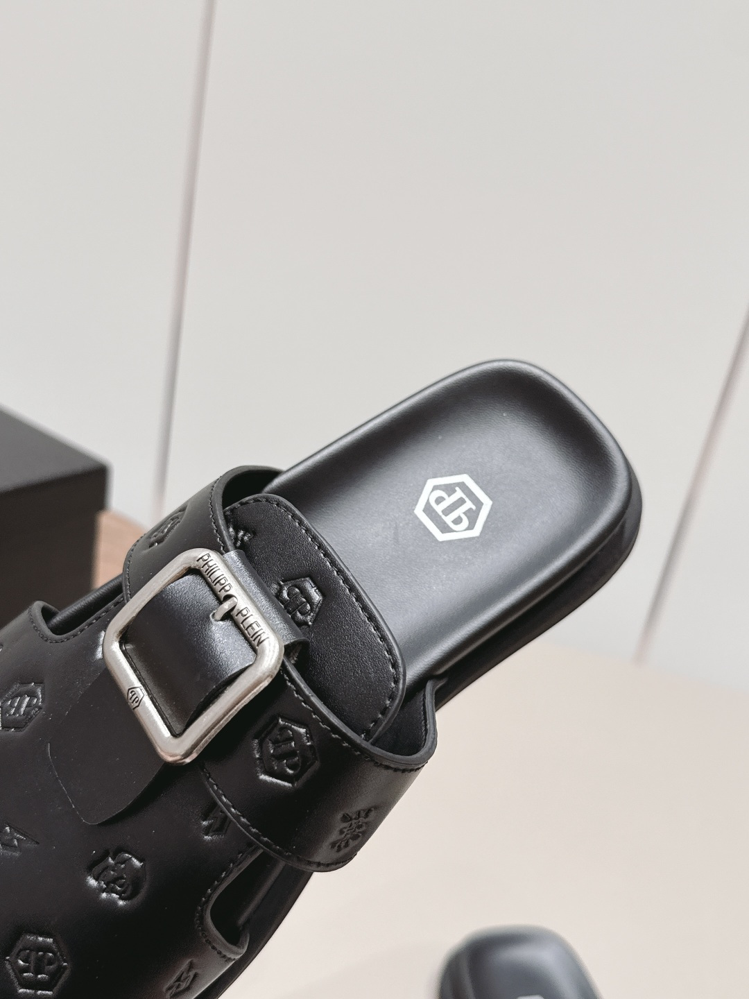 诺悠翩雅 Loro Piana 经典高奢皮鞋鞋履高跟鞋 #1C967A0C 7