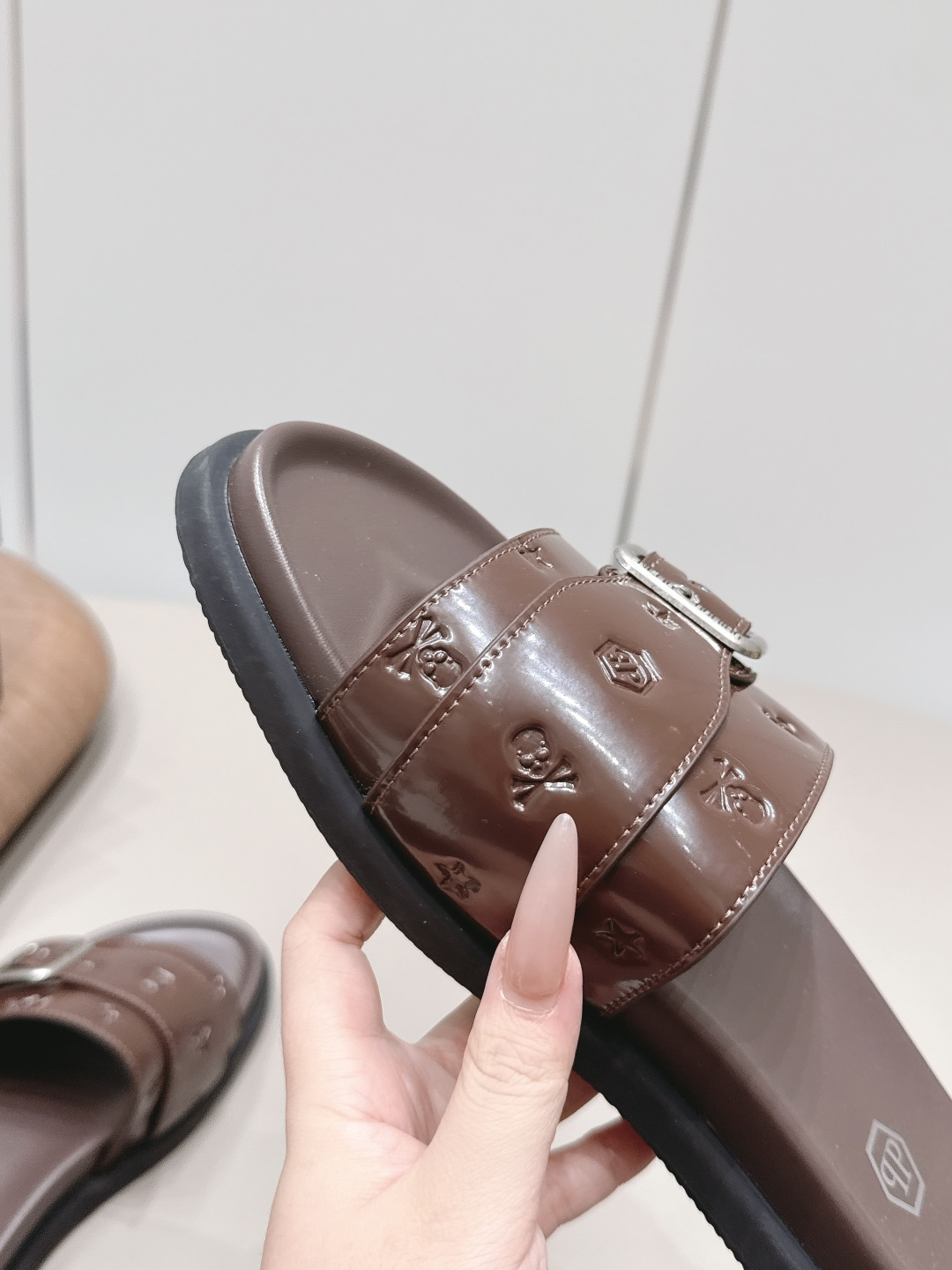 诺悠翩雅 Loro Piana 经典高奢皮鞋鞋履高跟鞋 #25B63BDC 6
