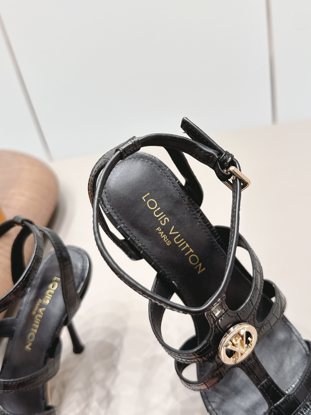 路易威登 Louis Vuitton 经典高奢皮鞋鞋履高跟鞋 #D849A82C 7
