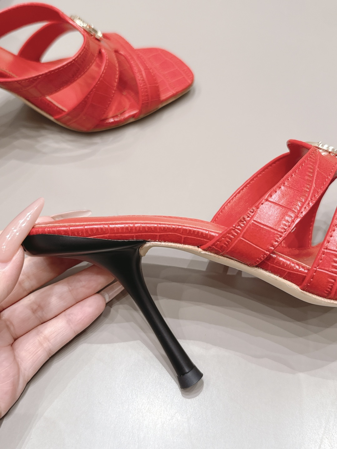 Rene Caovilla Classic Luxury Leather Shoe Loafer Ref 8