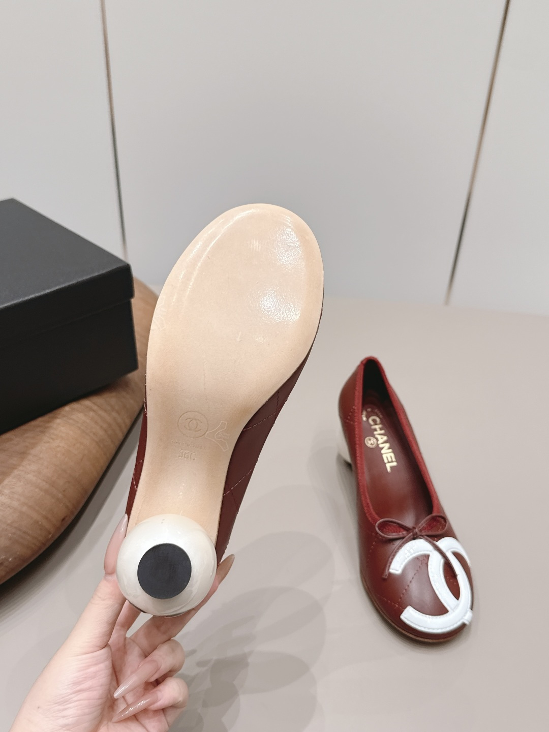 Chanel Classic Luxury Leather Shoe Loafer Ref.9110ACC7 9