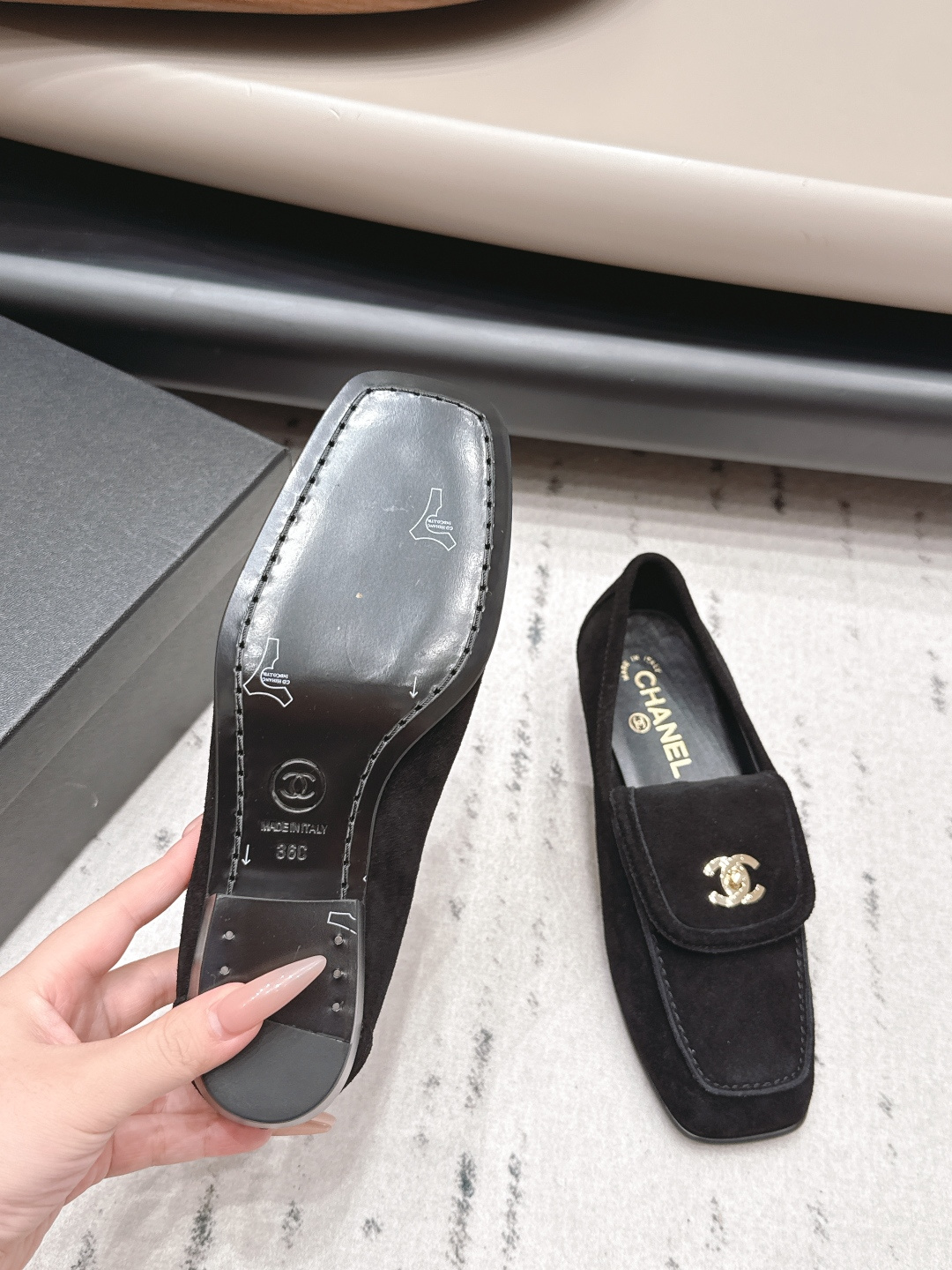Chanel Classic Luxury Leather Shoe Loafer Ref.676711BC 9