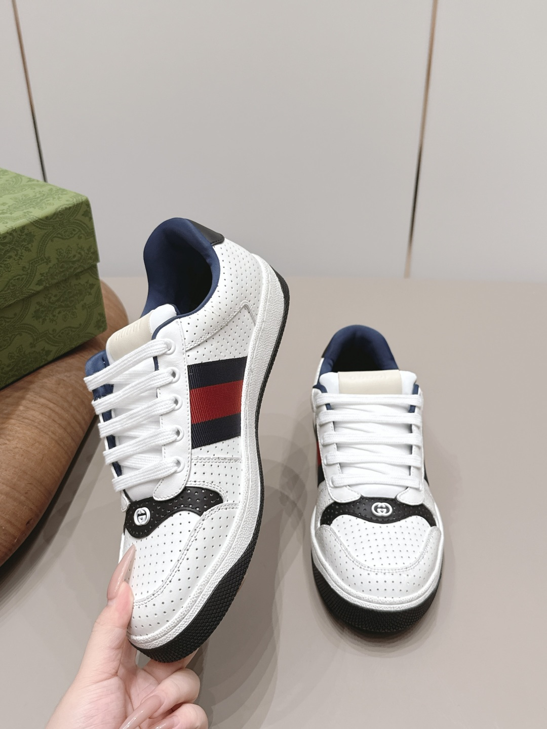 古驰 Gucci 经典高奢皮鞋鞋履高跟鞋 #A47E0600 4