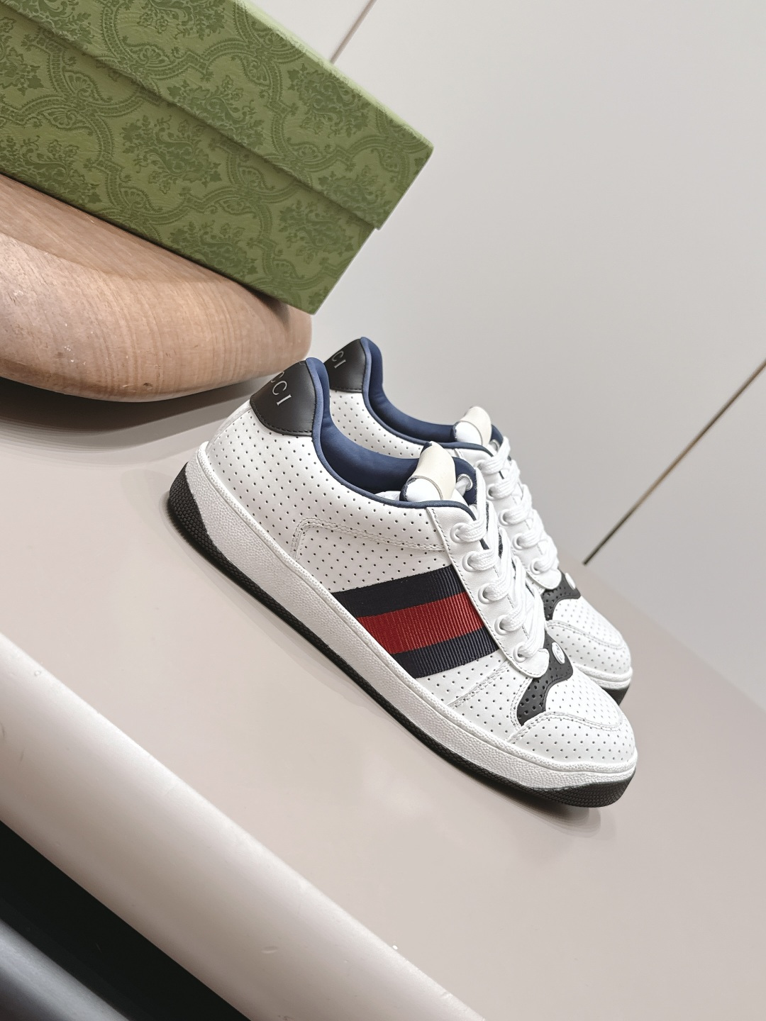 古驰 Gucci 经典高奢皮鞋鞋履高跟鞋 #A47E0600 3