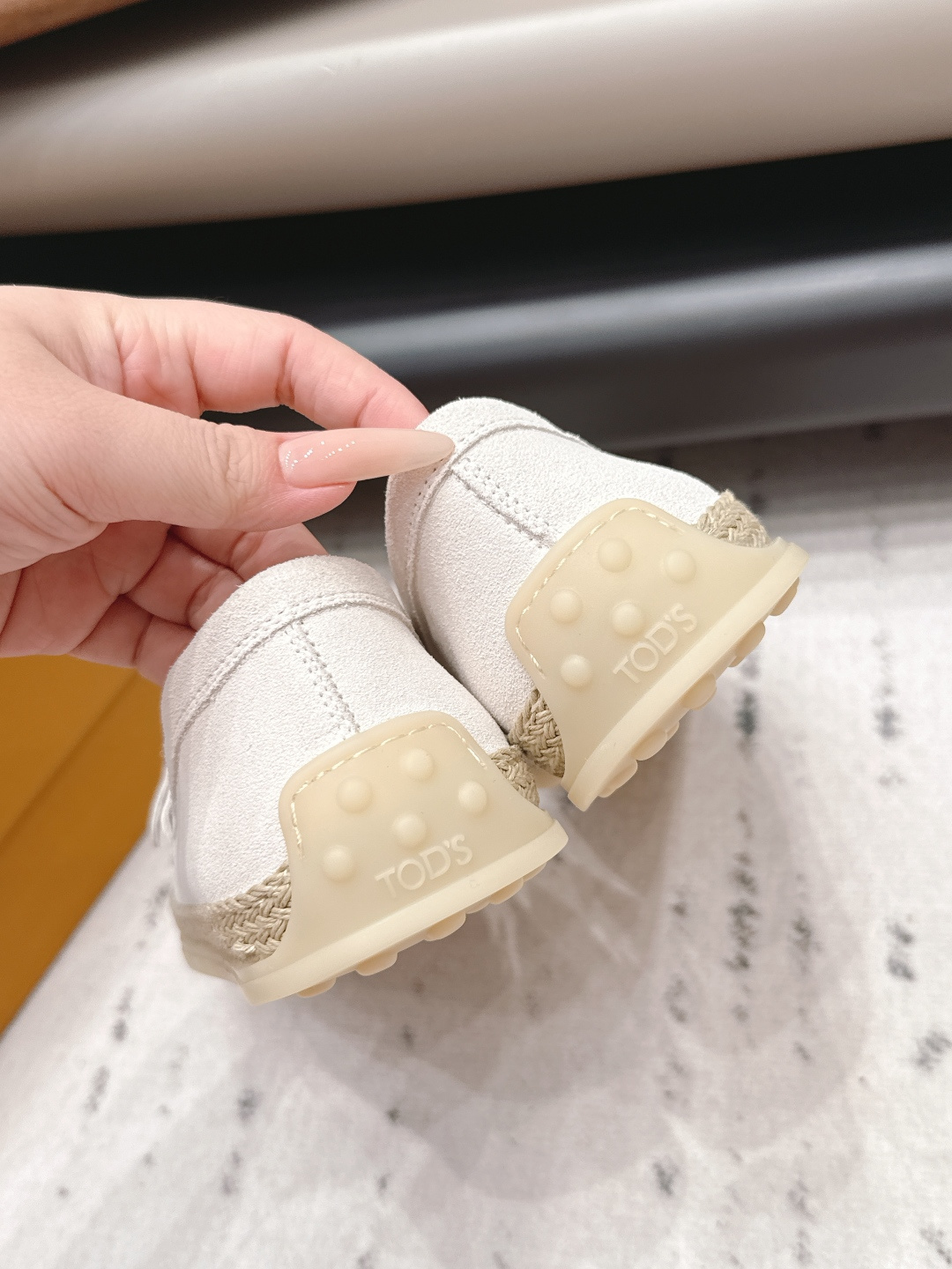 横带麻绳休闲鞋 9