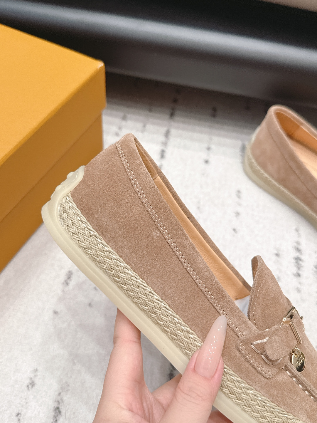 Horizontal Strap Hemp Rope Casual Shoes 8