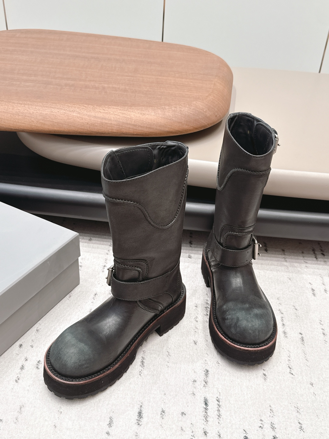 巴黎世家 Balenciaga 高定典藏经典高奢皮鞋乐福鞋鞋履 #2F99C3DD 3