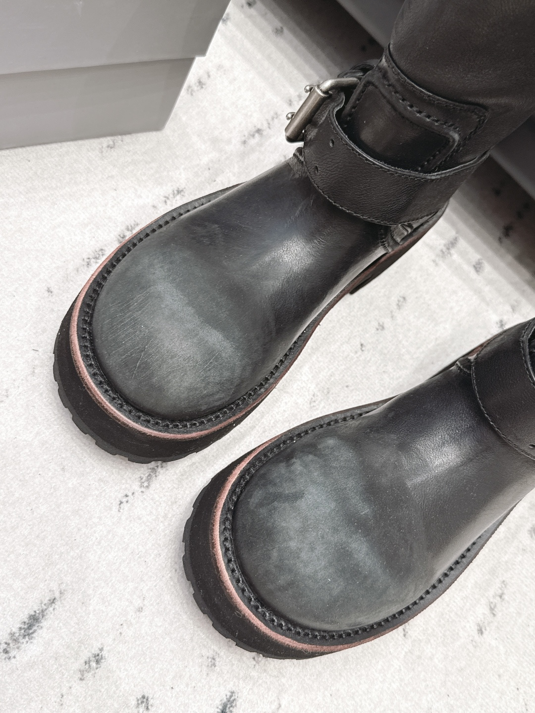 巴黎世家 Balenciaga 高定典藏经典高奢皮鞋乐福鞋鞋履 #2F99C3DD 6