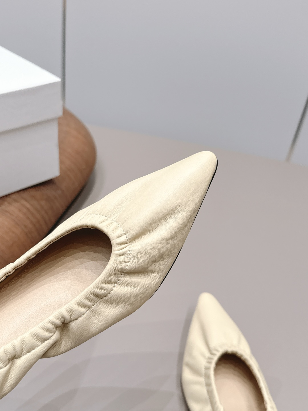 The Row Shoe Collection crafted with premium materials and signature 6