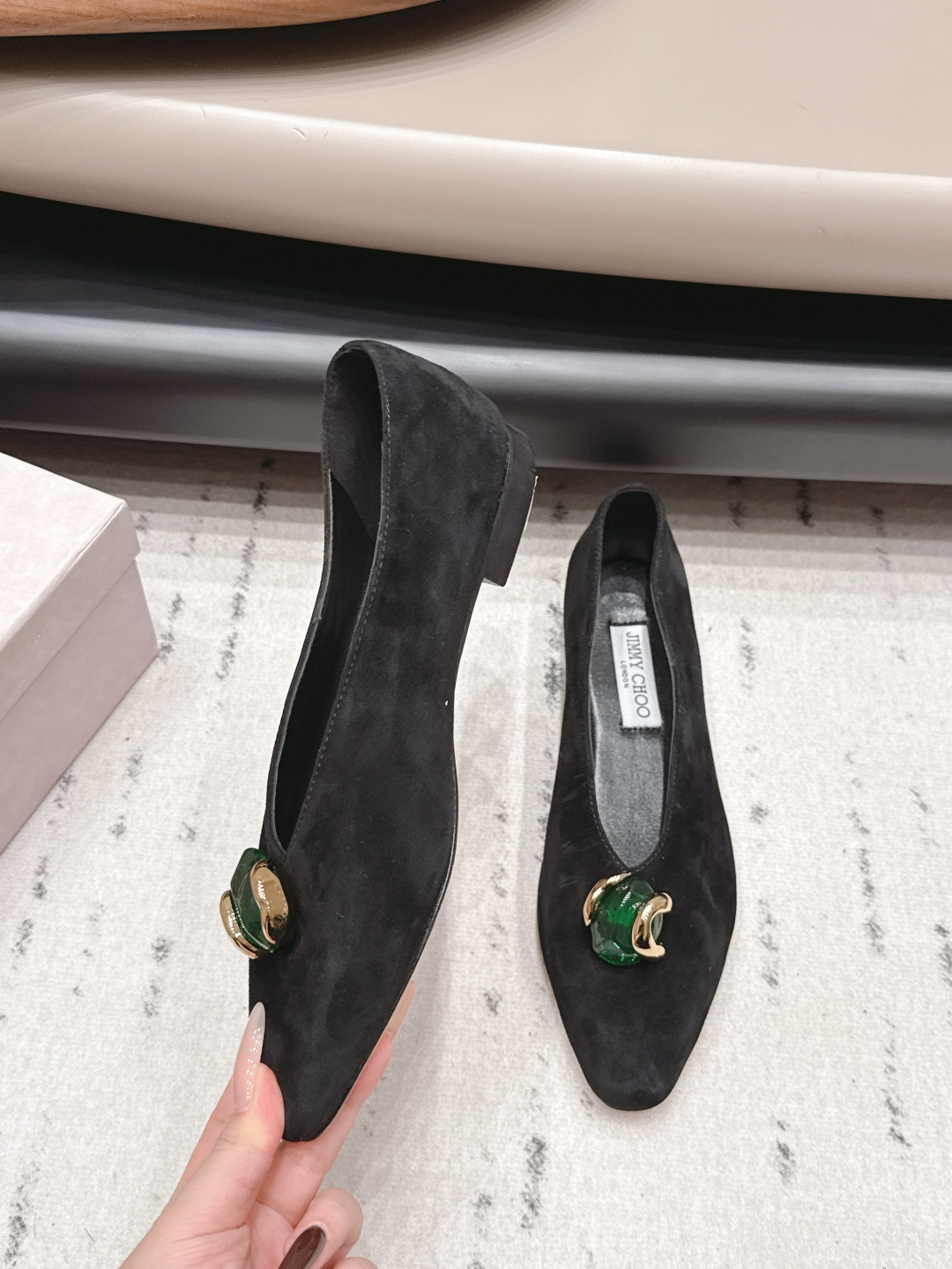 吉米周 Jimmy Choo 经典高奢皮鞋鞋履高跟鞋 #51A31546 4
