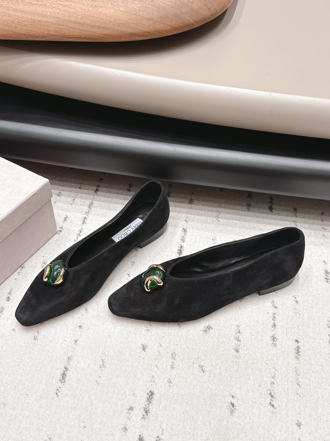 吉米周 Jimmy Choo 经典高奢皮鞋鞋履高跟鞋 #51A31546 2