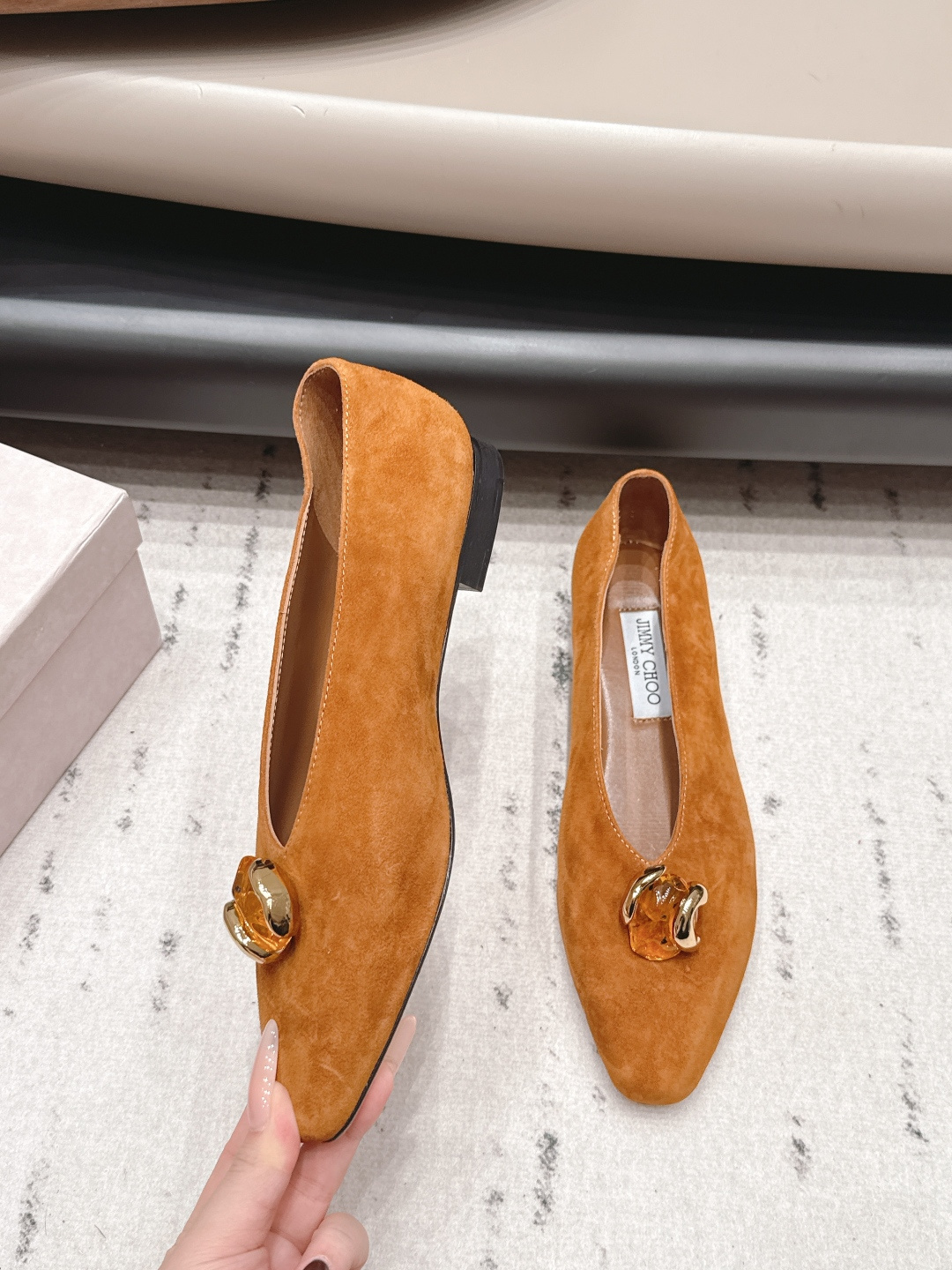 Jimmy Choo Classic Luxury Leather Shoe Loafer Ref.32FE7395 4