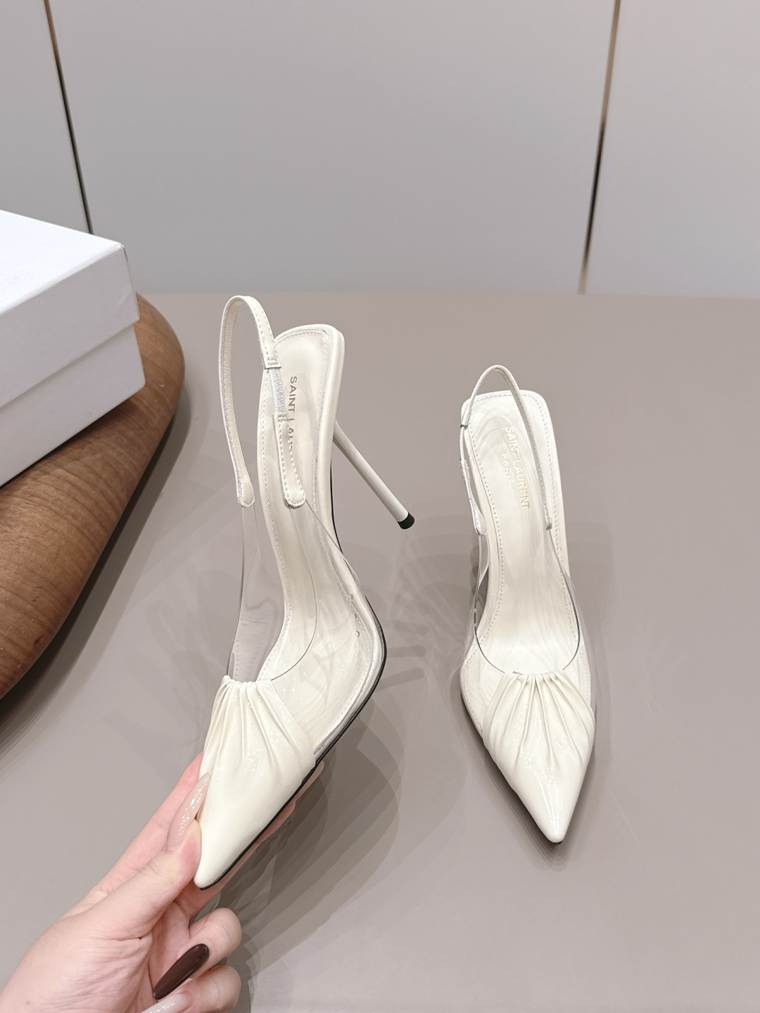 Saint Laurent Shoe Collection crafted with premium materials and 4