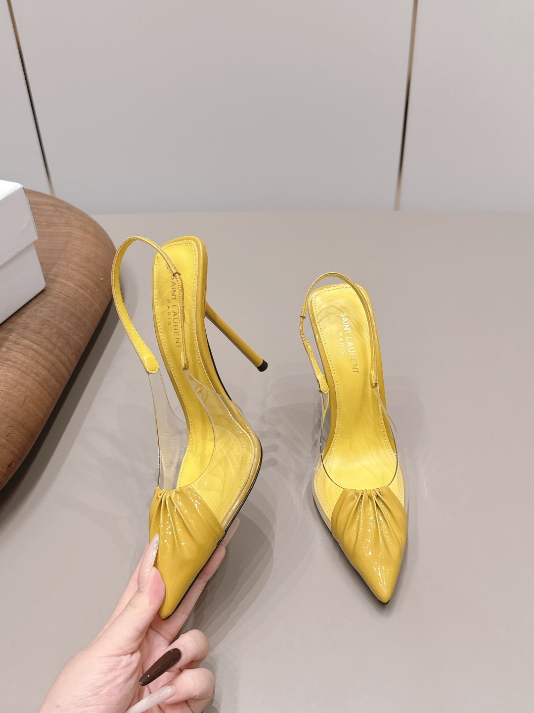 Saint Laurent Shoe Collection crafted with premium materials and 4