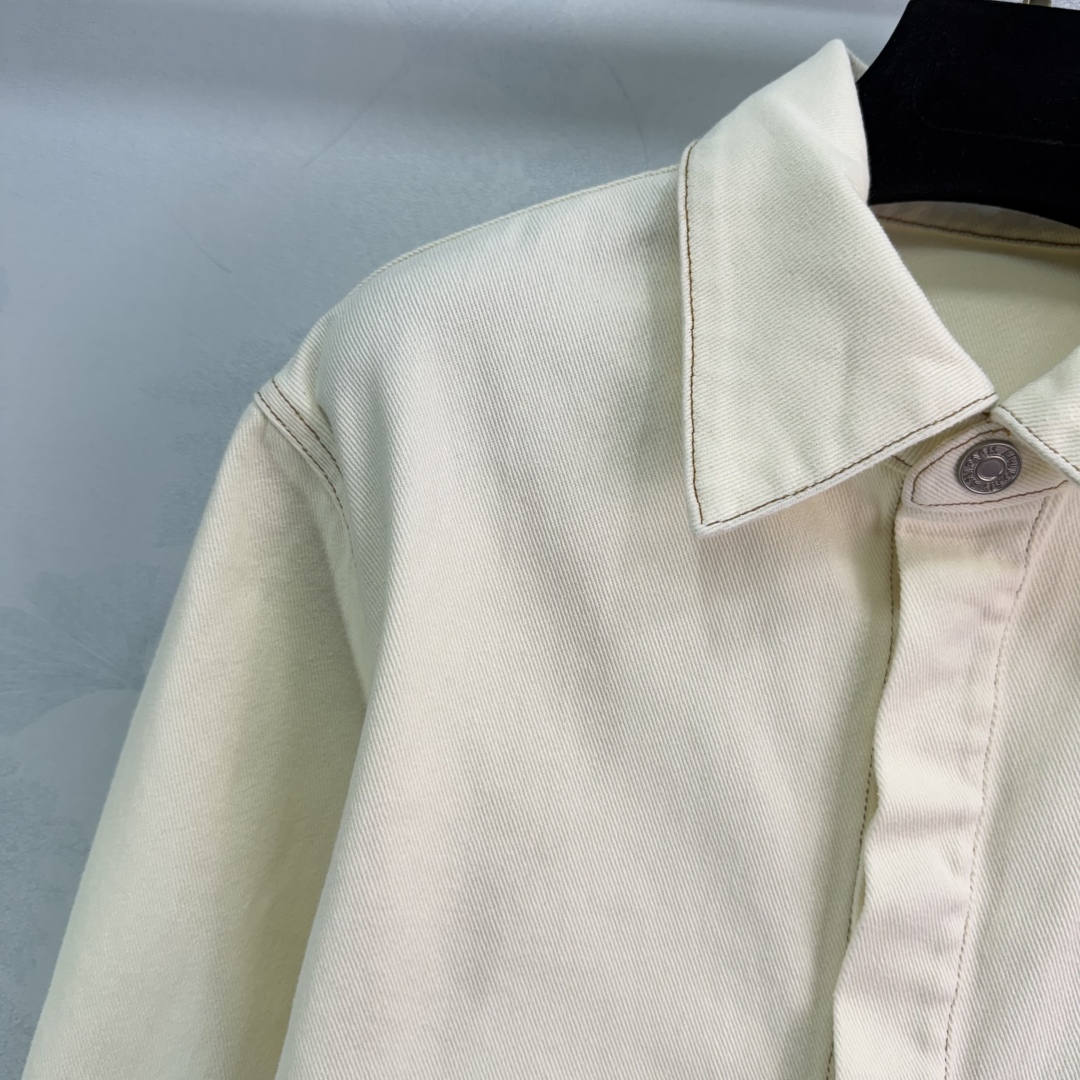 High-Fashion Retro Cowboy Shirt Suit with Detailed Embroidery and Stylish Design - 图片 3