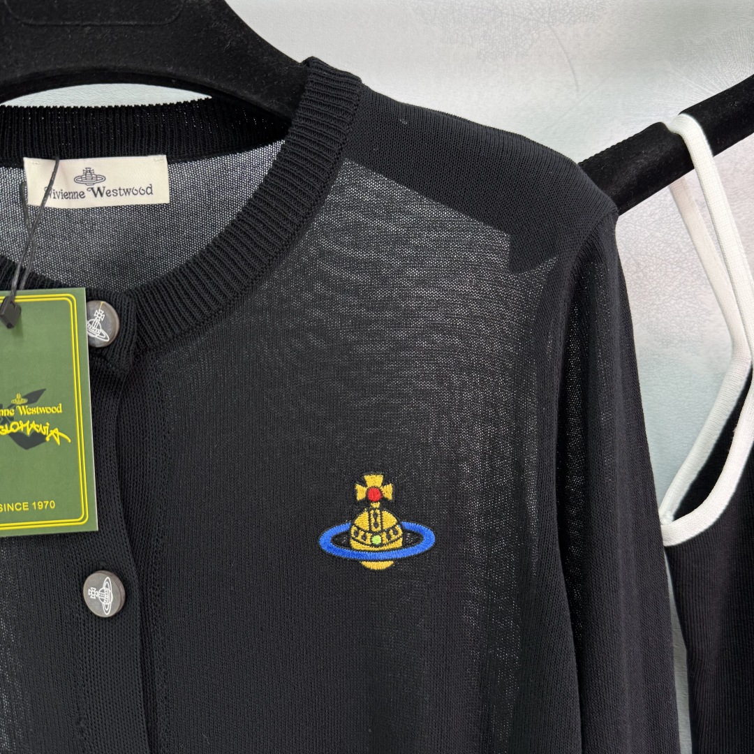 Vivienne Westwood Queen Saturn Embroidered Shirt Set: Versatile Classic Fashion Collection - 图片 3