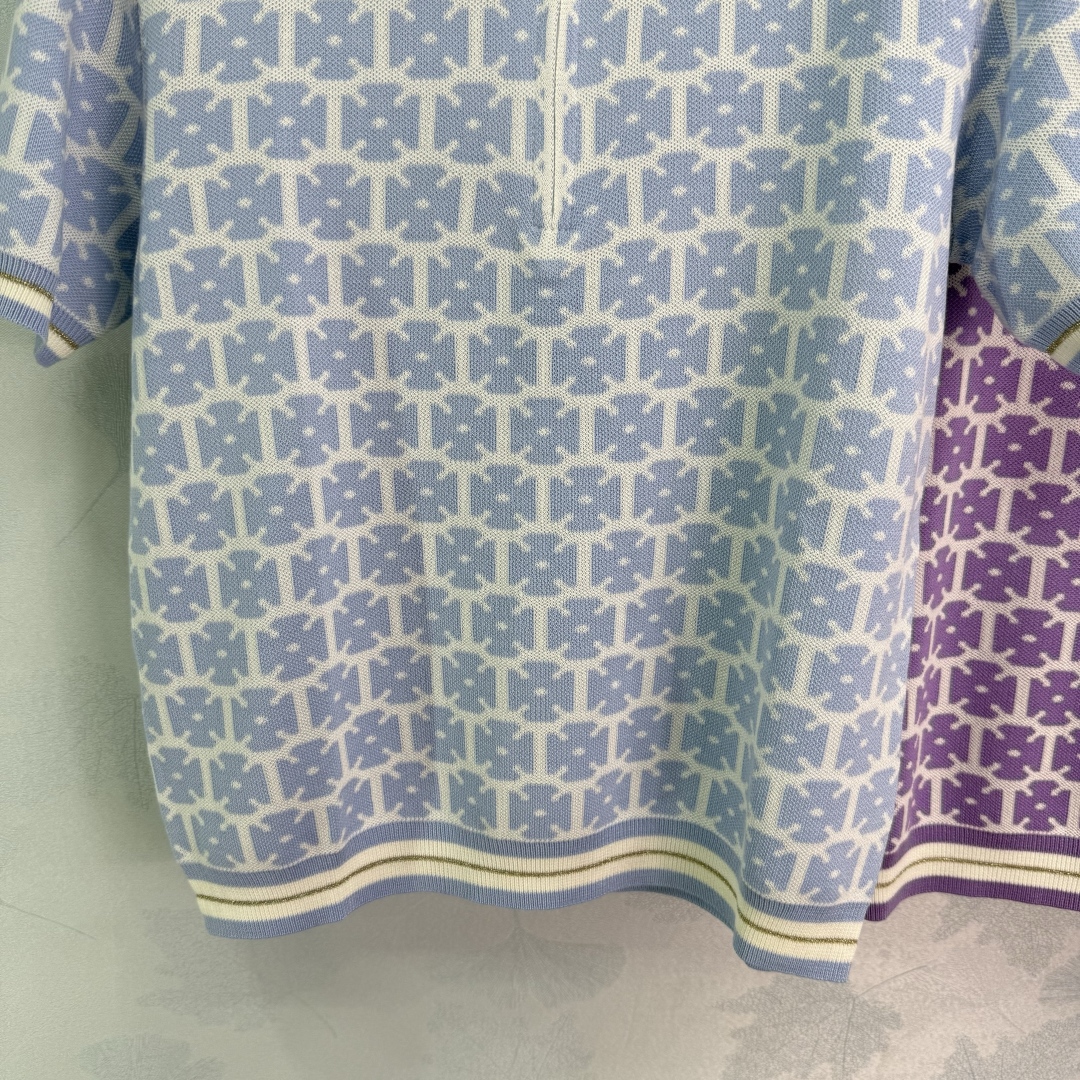 P414 Women’s Suit with Tory Burch Shirt: Summer Pendulum Design, 3 Color Options - 图片 5