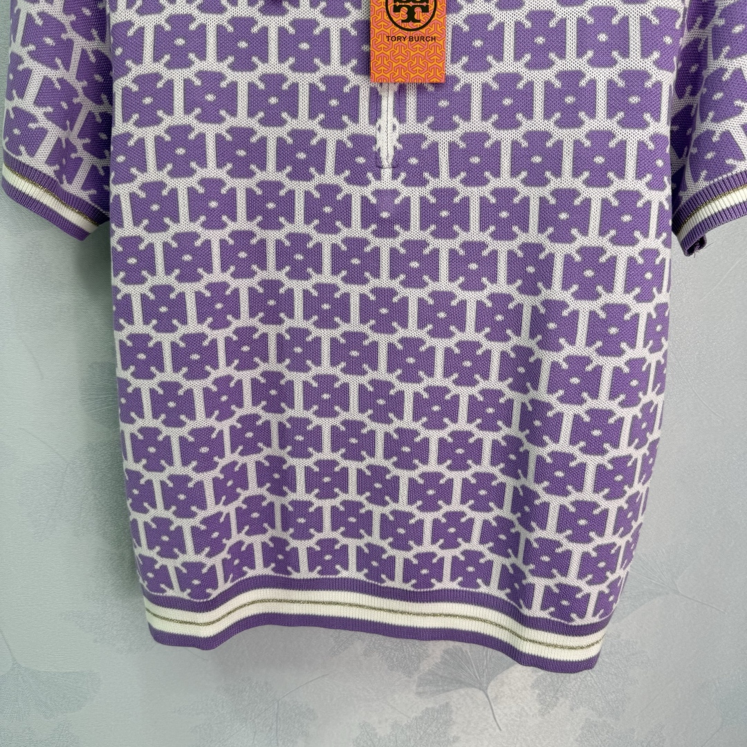 P414 Women’s Suit with Tory Burch Shirt: Summer Pendulum Design, 3 Color Options - 图片 7