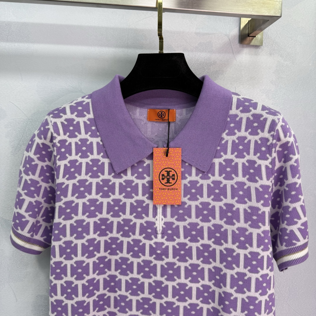 P414 Women’s Suit with Tory Burch Shirt: Summer Pendulum Design, 3 Color Options - 图片 6
