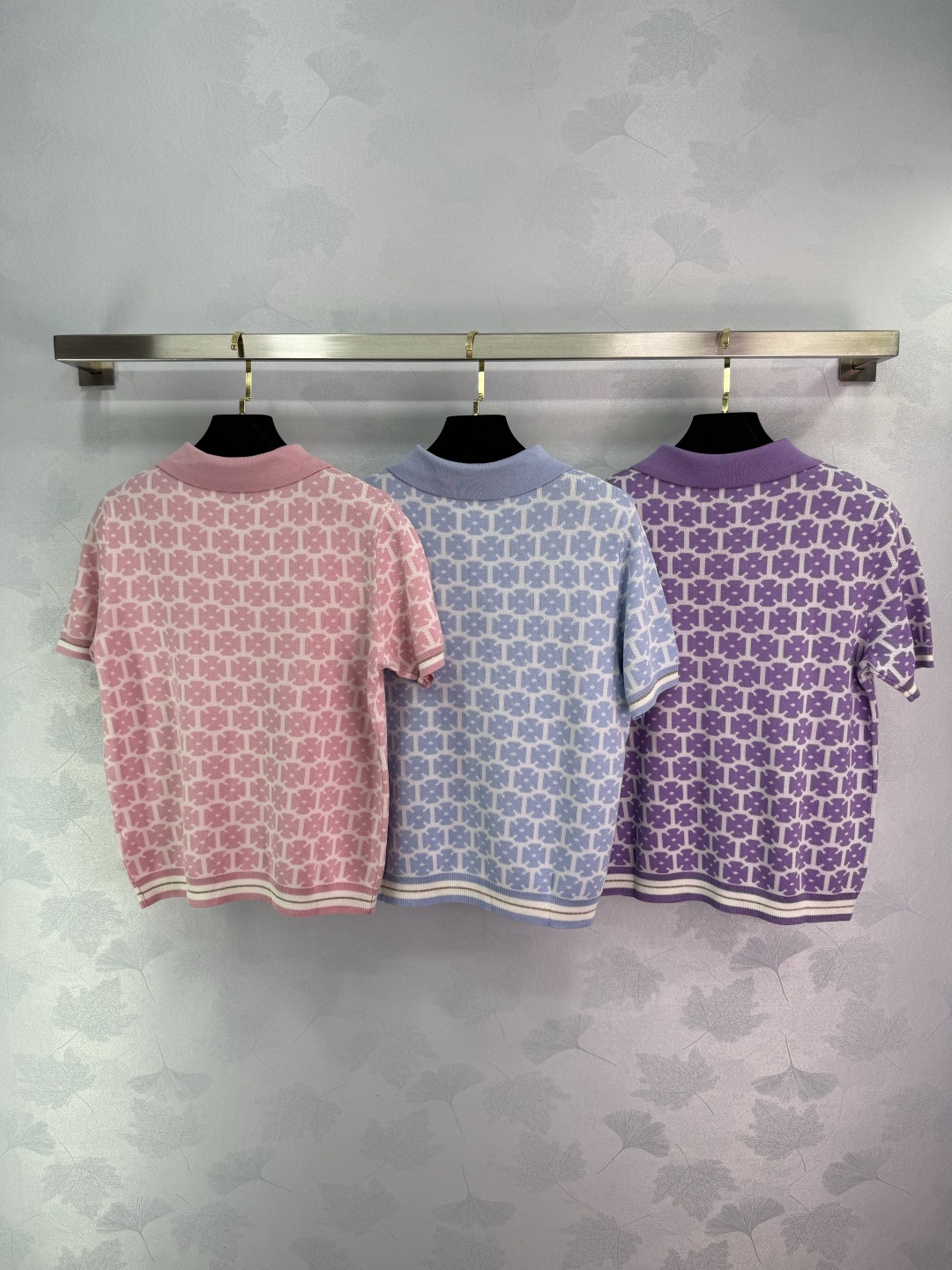 P414 Women’s Suit with Tory Burch Shirt: Summer Pendulum Design, 3 Color Options - 图片 9