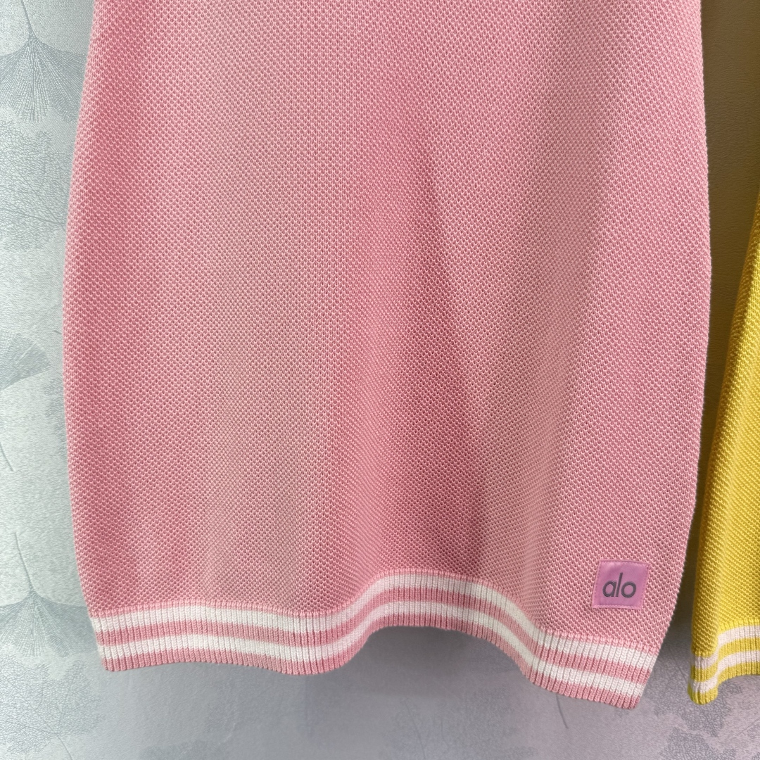 “Classic Pink Knitted Dress: Comfortable One-Size-Fits-All for Summer Occasions” - 图片 4