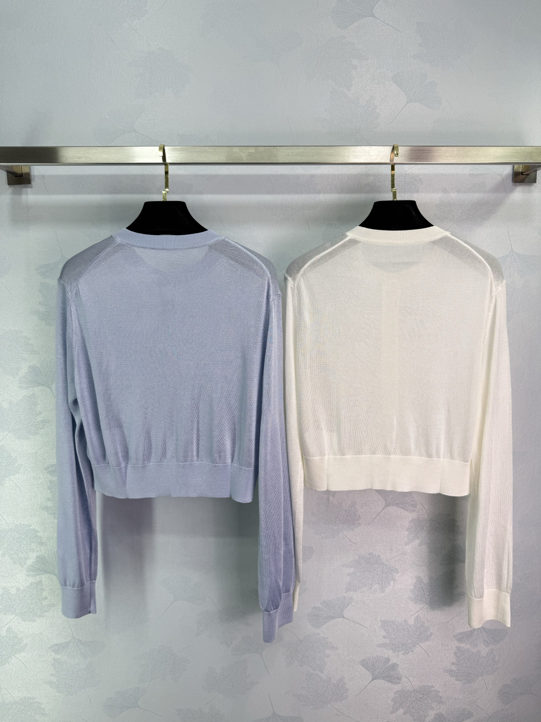 Versatile Long Sleeve Knit Dress P541 for All Seasons with Classic Logo Decorations - 图片 9