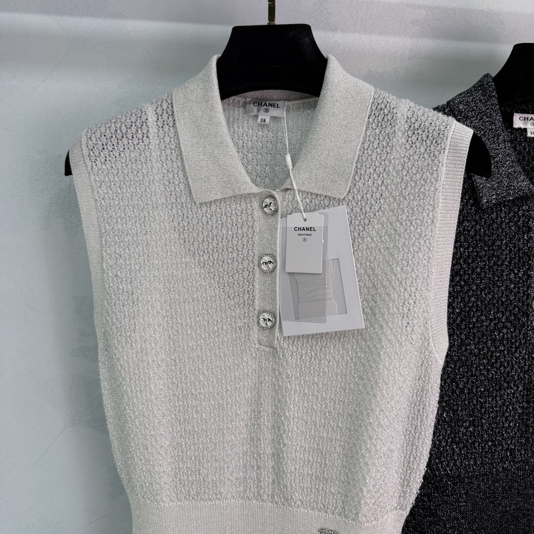 Chanel Sleeveless Knit Polo Dress - Elegant Summer Style in Multiple Colors 4 cmp i1746727708135 1718 0 3